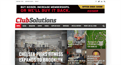 Desktop Screenshot of clubsolutionsmagazine.com